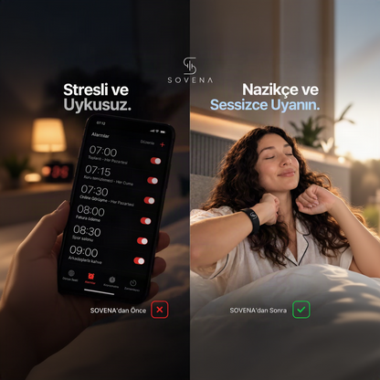 Sovena™ Sessiz Titreşimli Alarm Bandı